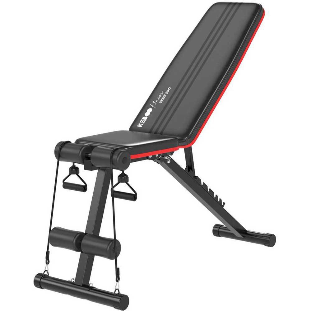 Keboo Banc De Musculation Serie 500 One Size Black / Red