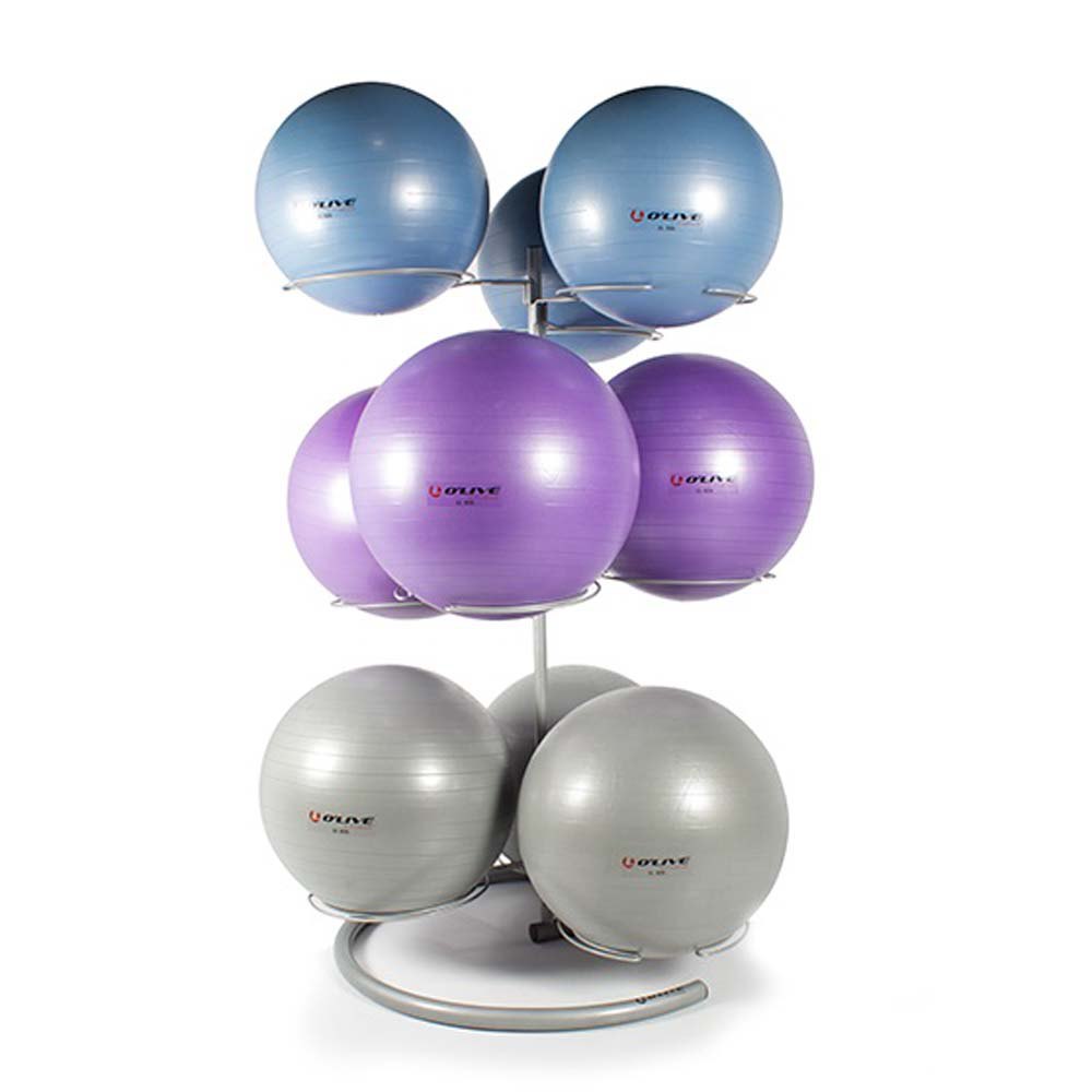Olive 9 Fitness Ball Rack Up to 9
