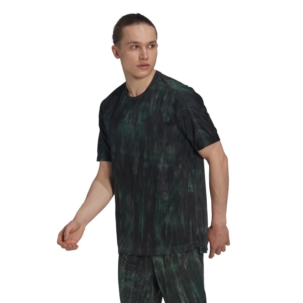 Adidas Workout Spray Dye Short Sleeve T-shirt Vert S