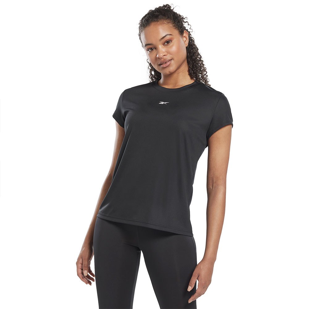 Reebok Workout Ready Commercial Short Sleeve T-shirt Noir XS Femme