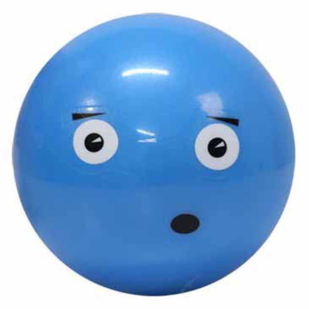 Softee Funnand Face Ball Bleu 10 cm