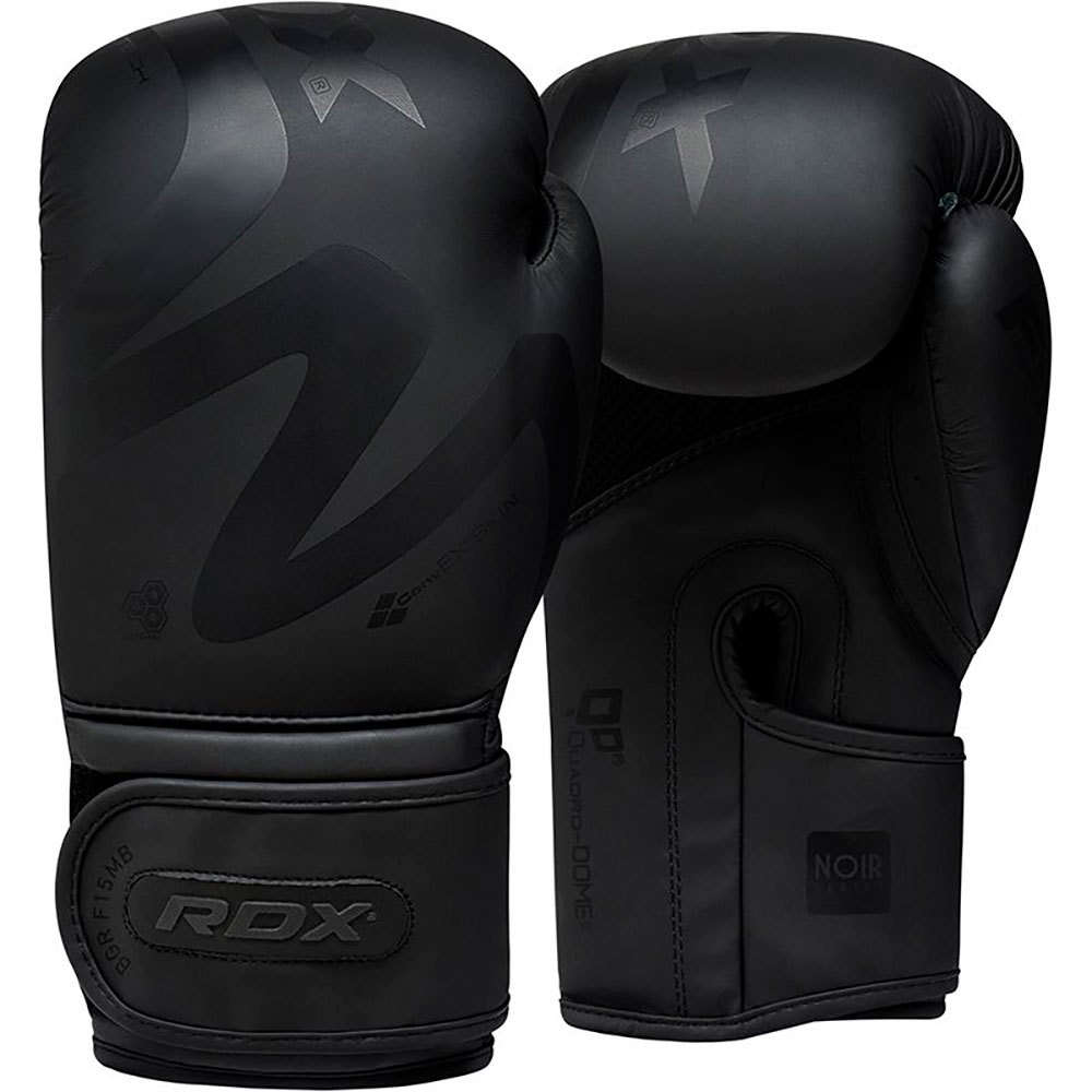 Rdx Sports F15 Artificial Leather Boxing Gloves Noir 10 Oz