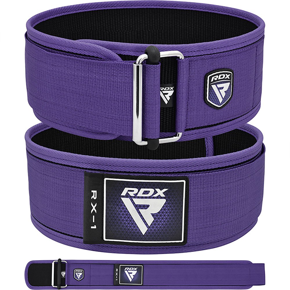 Rdx Sports Rx1 Weightlifting Belt Violet M