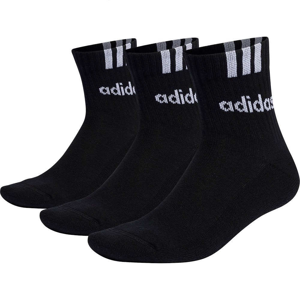 Adidas C 3s Lin 3p Socks 3 Pairs Noir EU 31-33 Homme