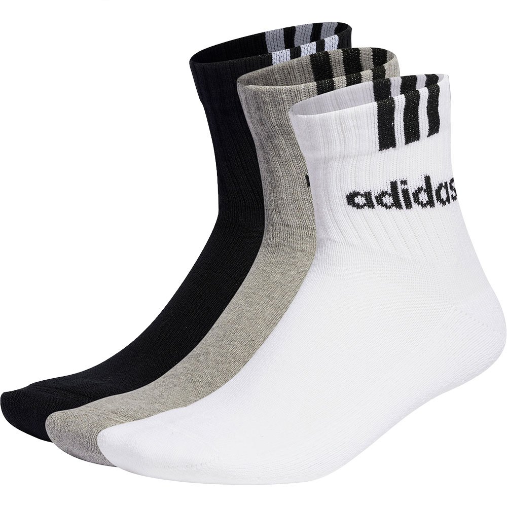 Adidas C 3s Lin 3p Socks 3 Pairs Multicolore EU 40-42 Homme