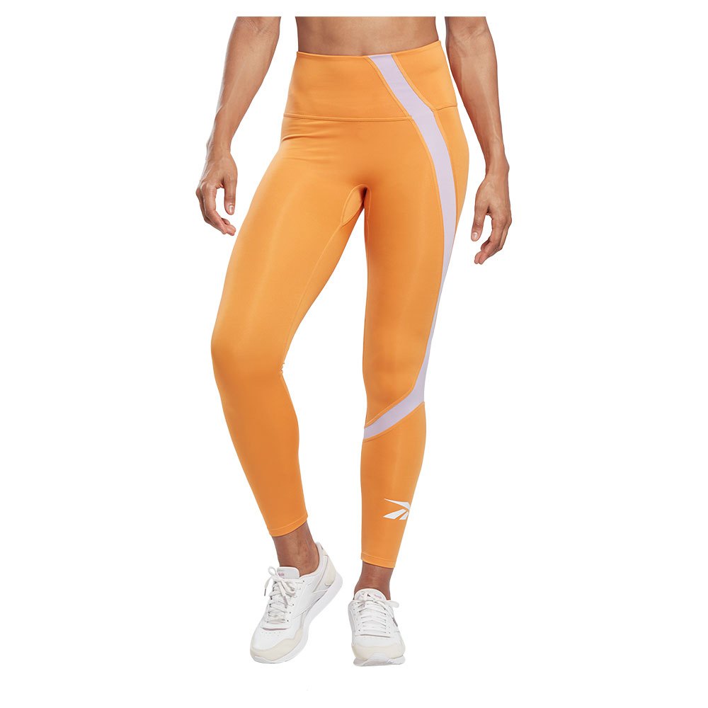Reebok Workout Ready Vector Leggings Orange XS / Regular Femme