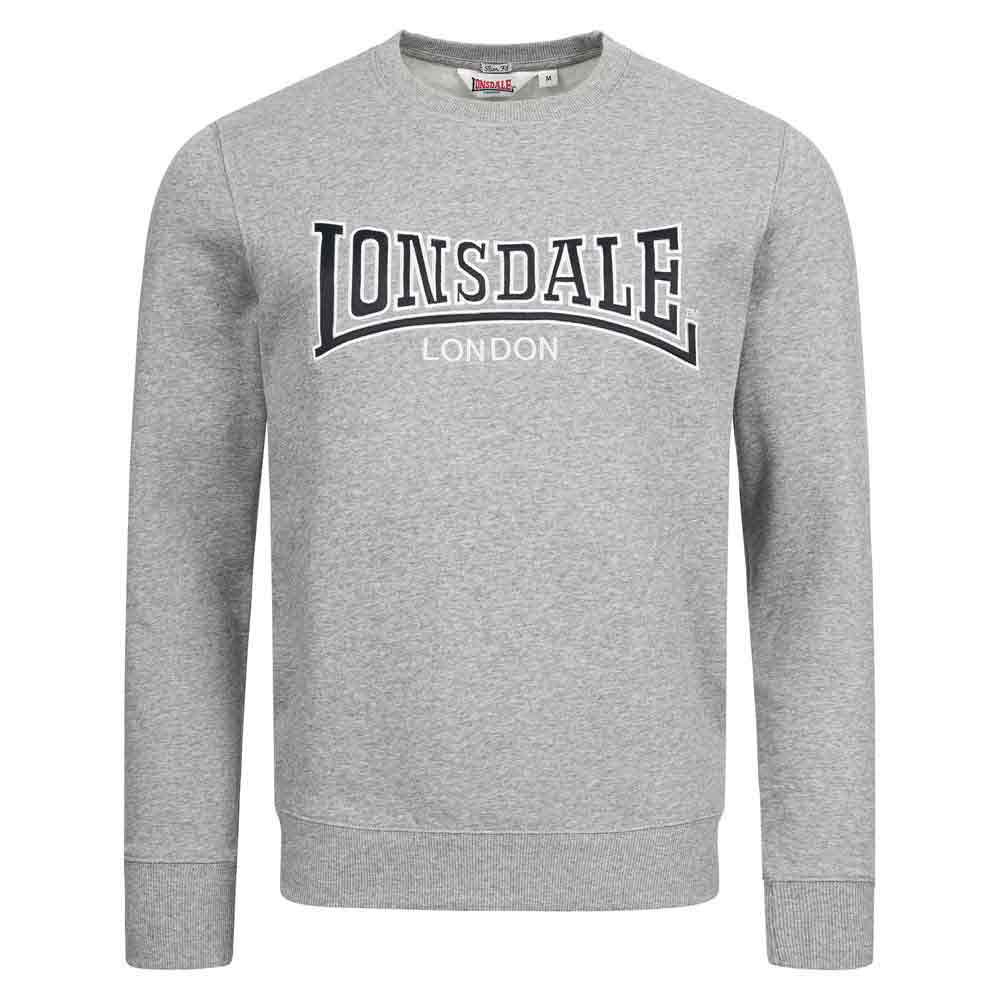 Lonsdale Berger Lp181 Sweatshirt Gris XL Homme