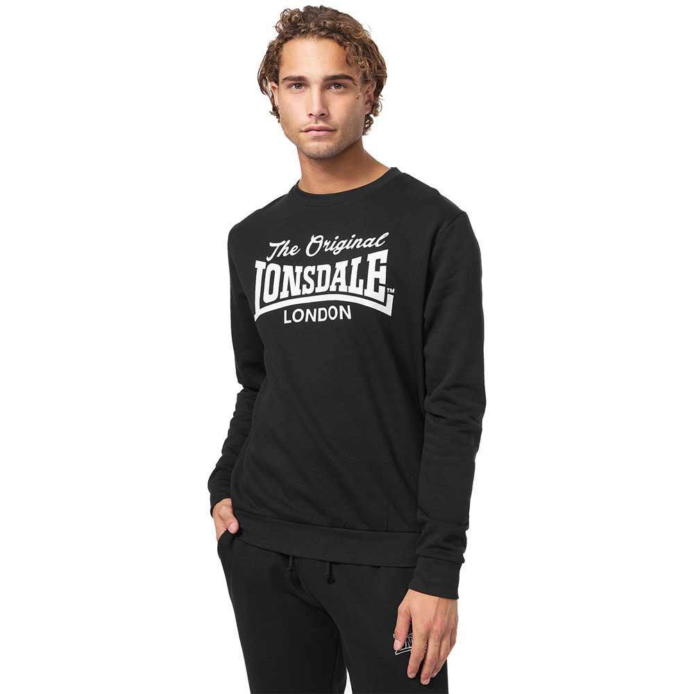 Lonsdale Burghead Sweatshirt Noir 3XL Homme