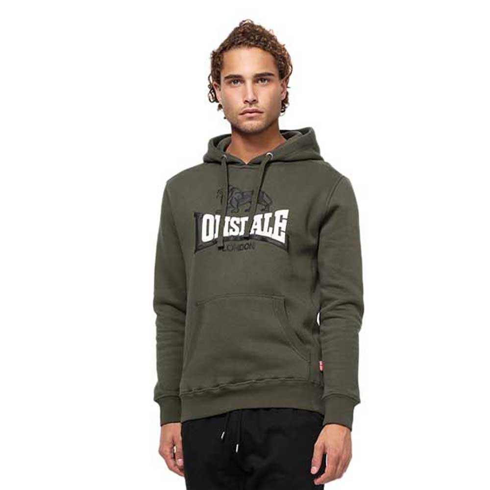 Lonsdale Thurning Hoodie Vert 3XL Homme