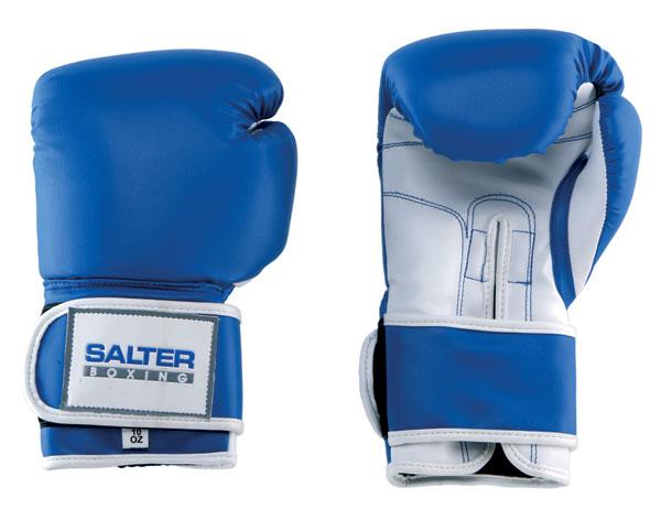 Salter 10 Oz Combat Gloves Bleu
