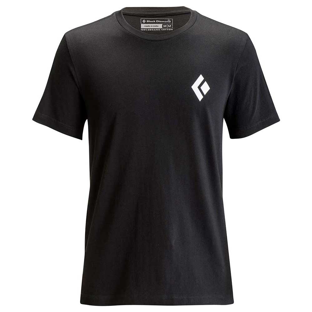 Black Diamond Equipment For Alpinist Short Sleeve T-shirt Noir S Homme