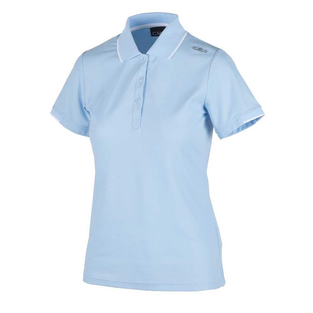 Cmp 3t58676 Short Sleeve Polo Shirt Bleu S Femme