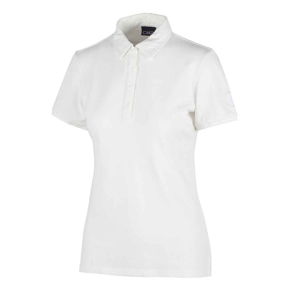 Cmp 3t61776 Short Sleeve Polo Shirt Blanc L Femme