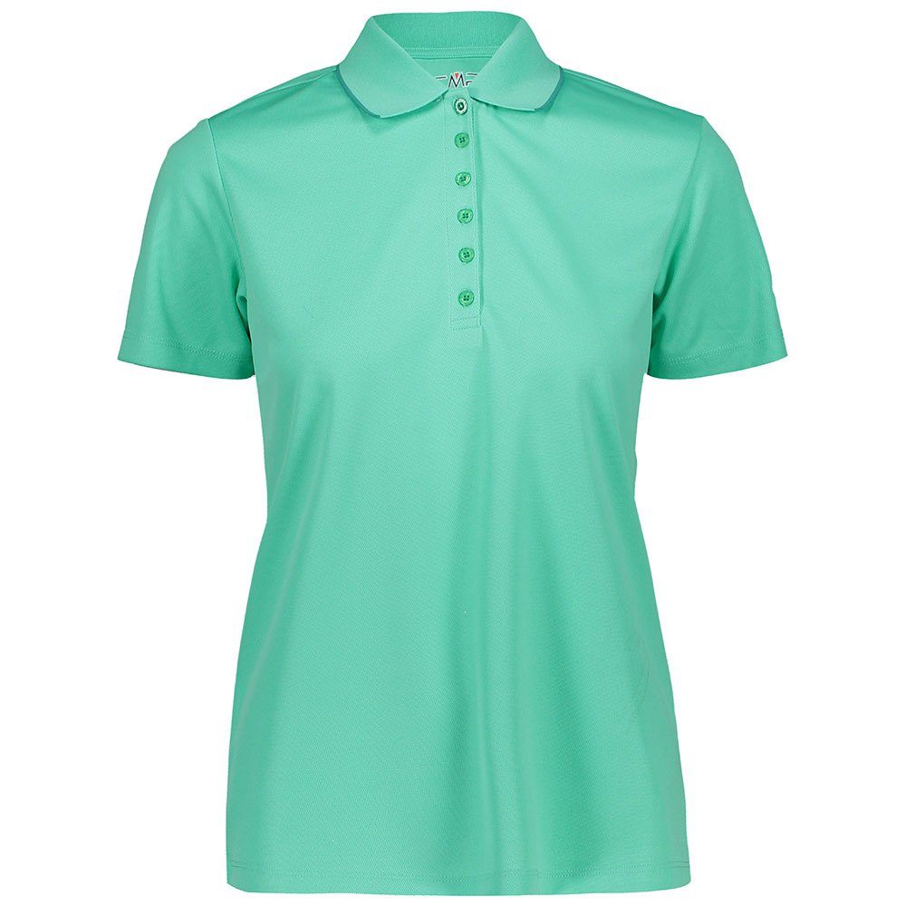 Cmp 39t5786 Short Sleeve Polo Shirt Vert 2XS Femme
