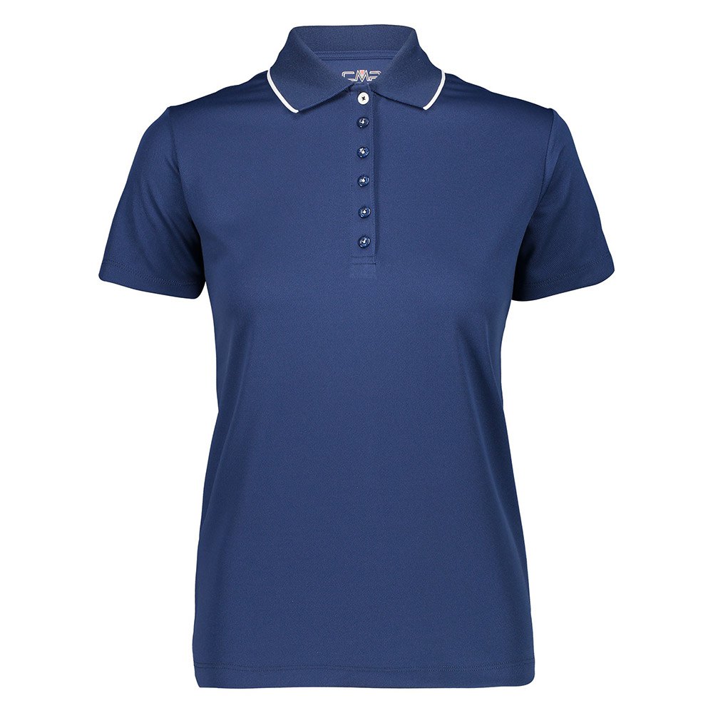 Cmp 39t5786 Short Sleeve Polo Shirt Bleu 2XS Femme