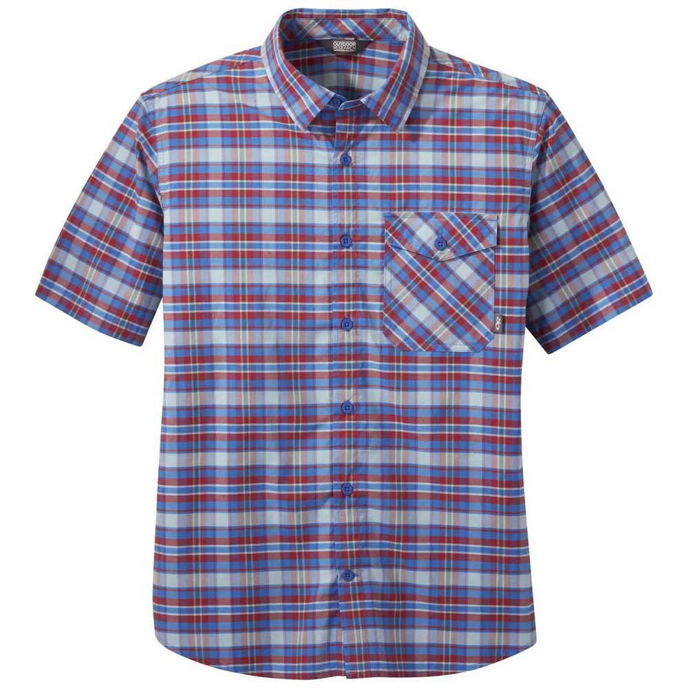 Outdoor Research Porter Short Sleeve Shirt Bleu L Homme