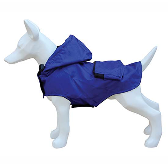 Freedog Pocket Rain Jacket Bleu 25 cm