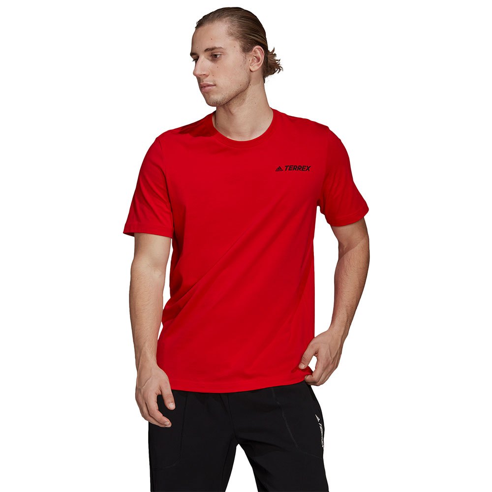 Adidas Tx Mou Gfx Short Sleeve T-shirt Rouge L Homme