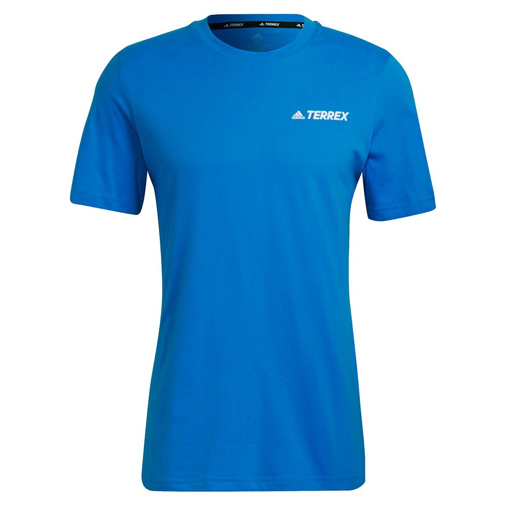 Adidas Tx Mou Lan Short Sleeve T-shirt Bleu M Homme