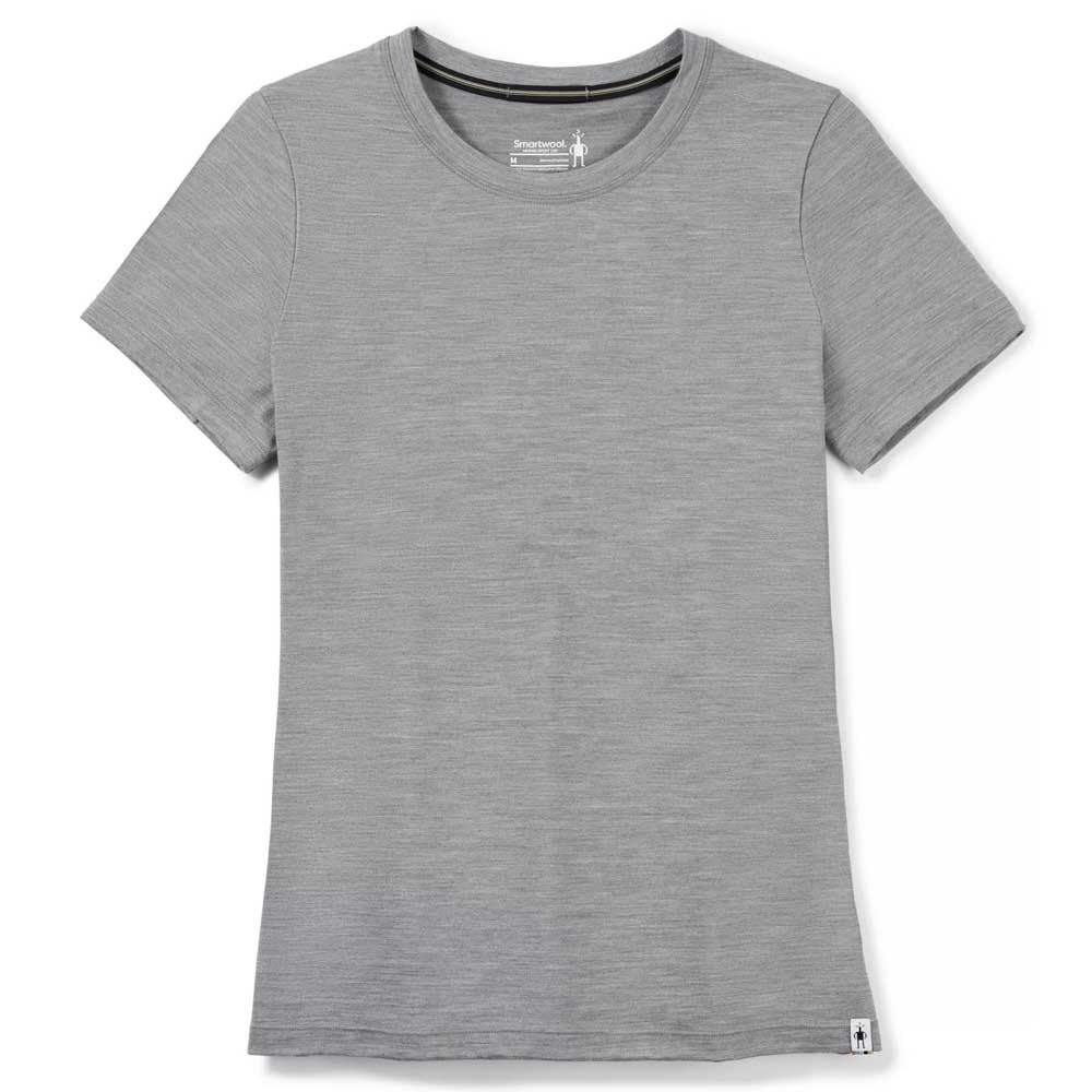 Smartwool Merino Sport 150 Slim Short Sleeve T-shirt Gris XS Femme