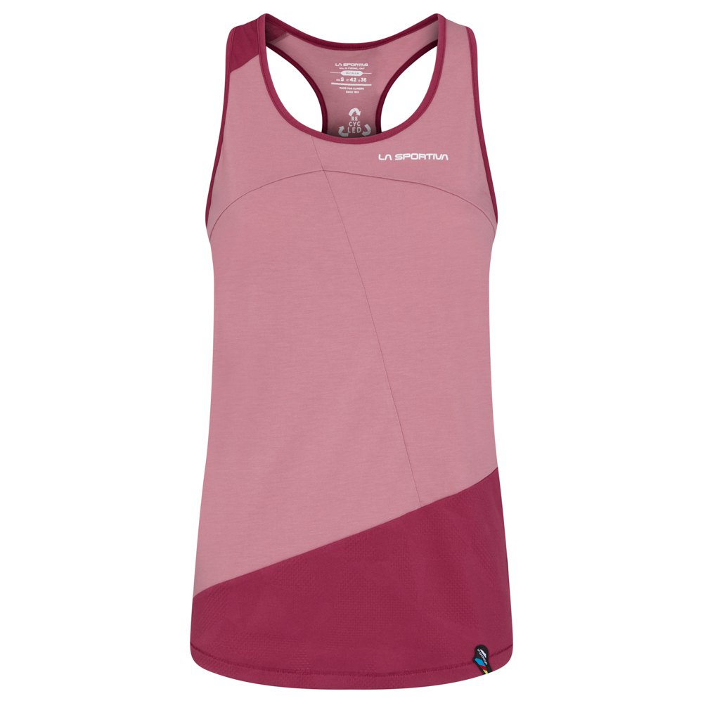 La Sportiva Charm Sleeveless T-shirt Rose L Femme