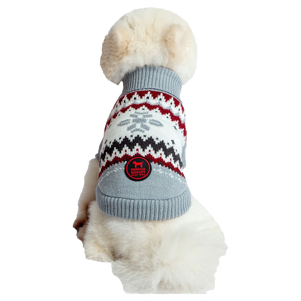 Freedog Snowflake Sweater Gris 25 cm