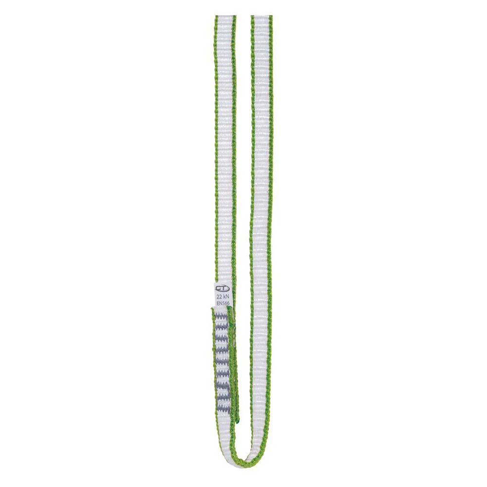 Climbing Technology Looper Dy Sling Vert,Blanc 240 cm