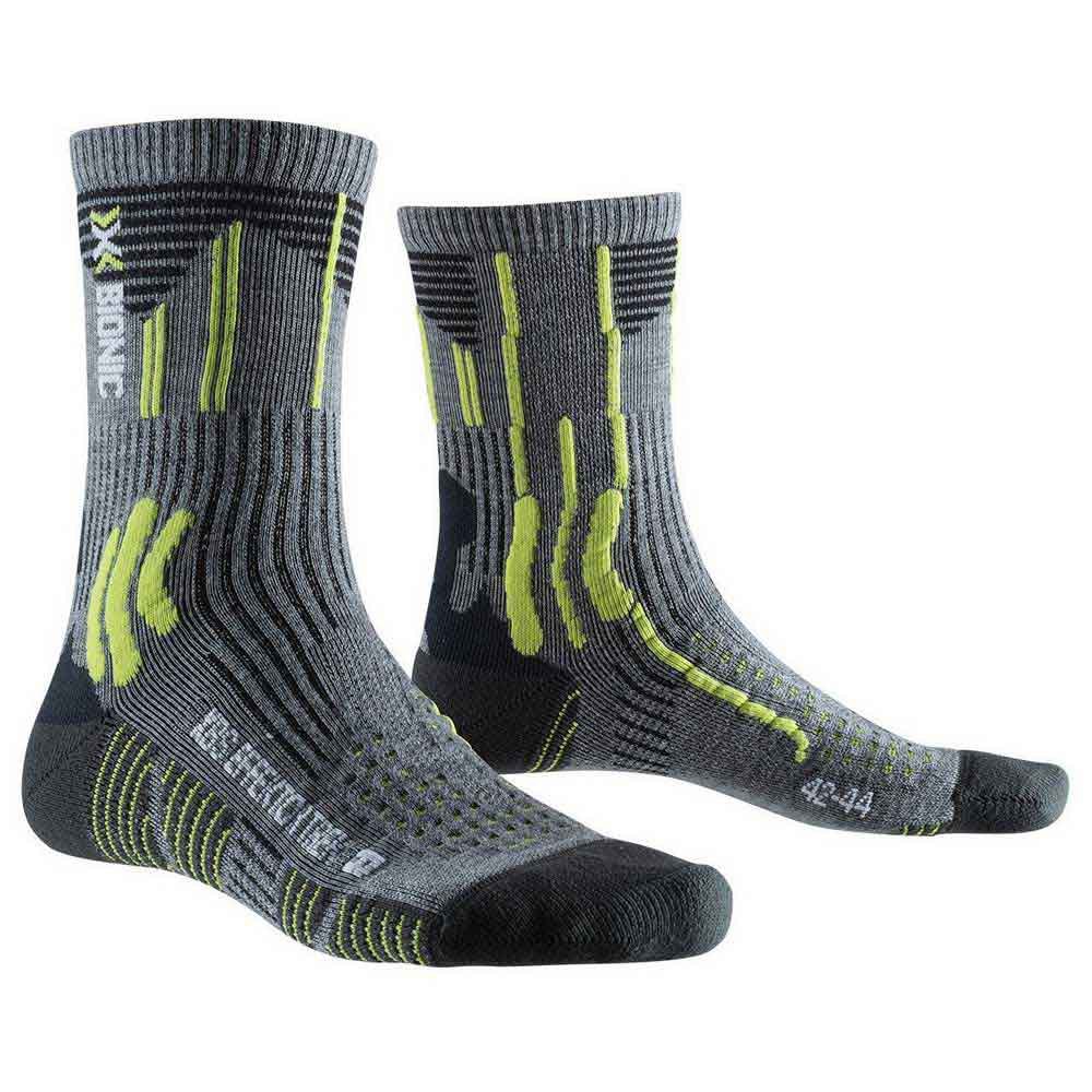 X-socks Effektor 4.0 Socks Vert,Gris EU 42-44