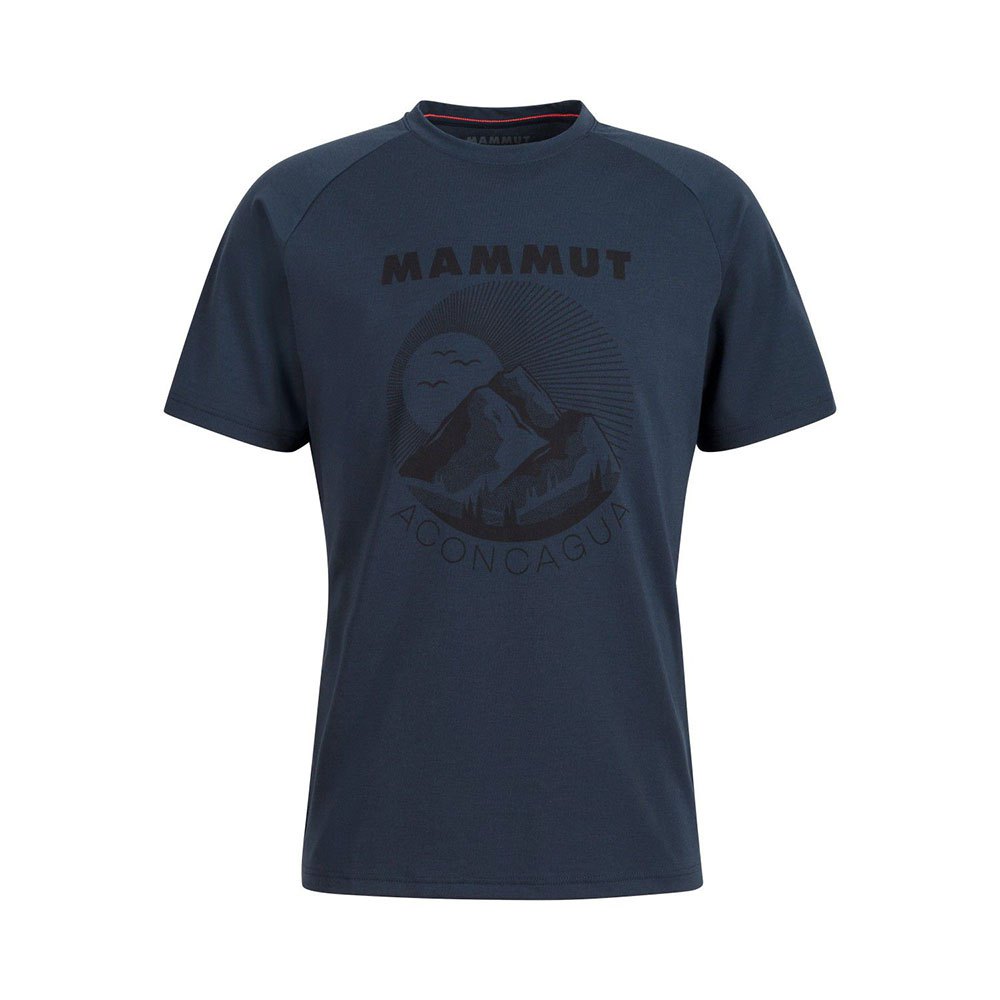 Mammut T-shirt à Manches Courtes Mountain XL Marine Print 1
