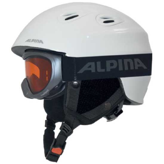Alpina Junta 2.0+freespirit Dh Set Helmet Blanc M