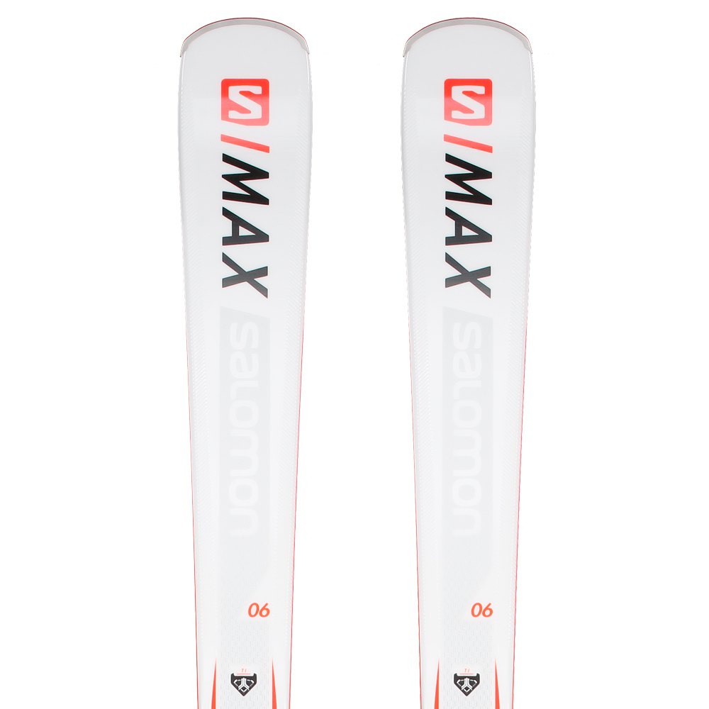 Salomon S/max 6+l10 Gw L80 Alpine Skis Woman Blanc 170