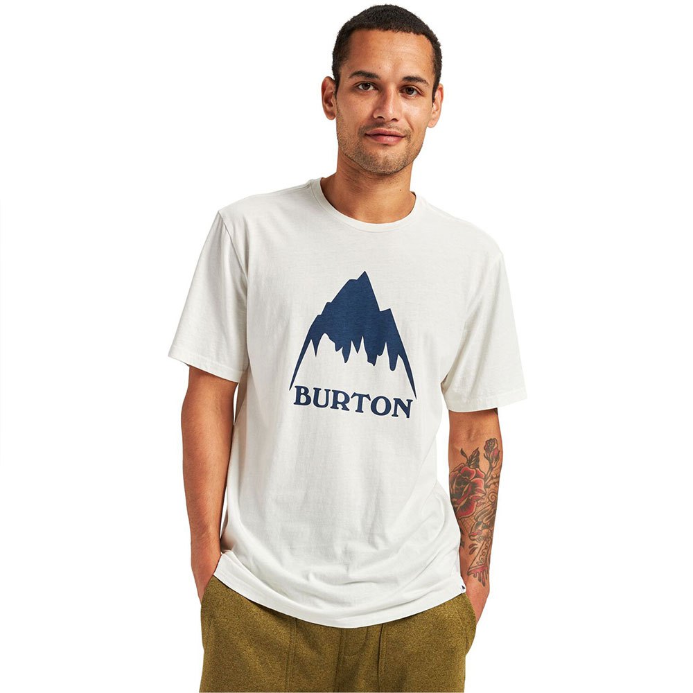 Burton Classic Mountain High Short Sleeve T-shirt Blanc 2XS Homme