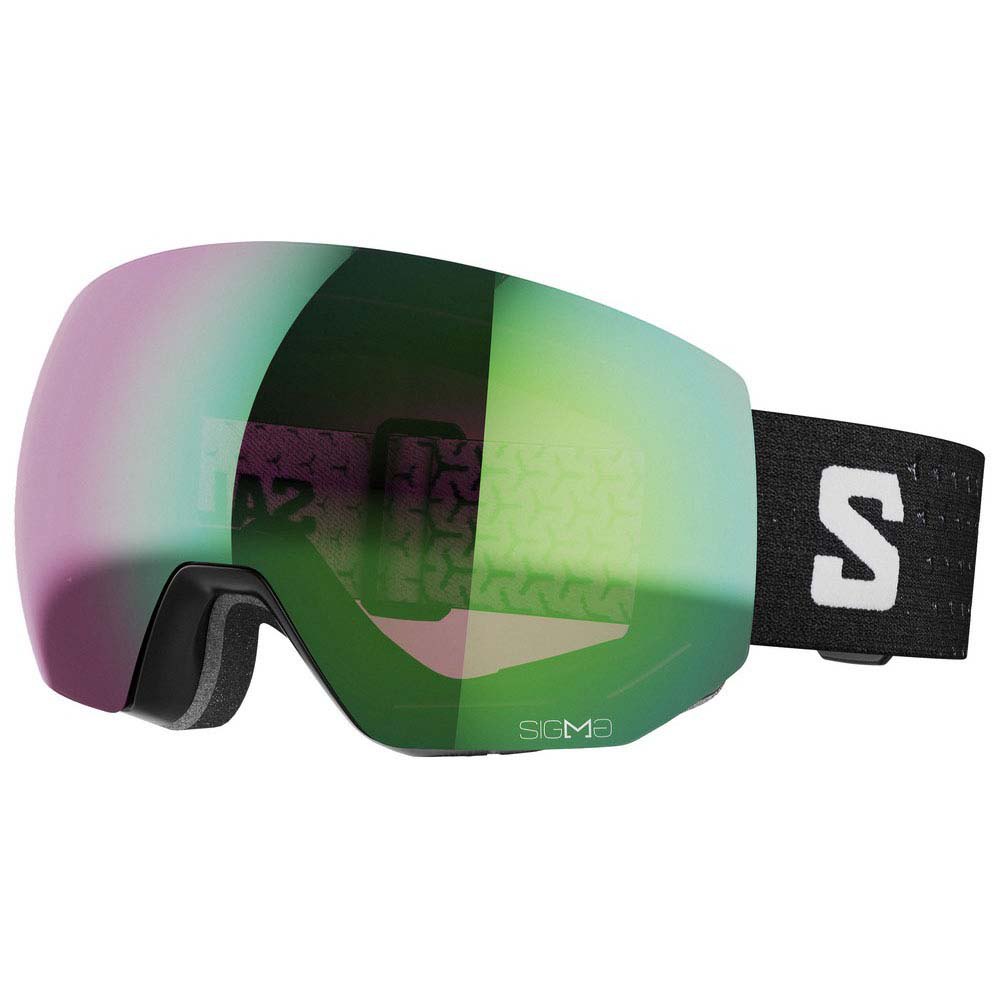 Salomon Radium Pro Sigma Ski Goggles Noir Emerald/CAT 2