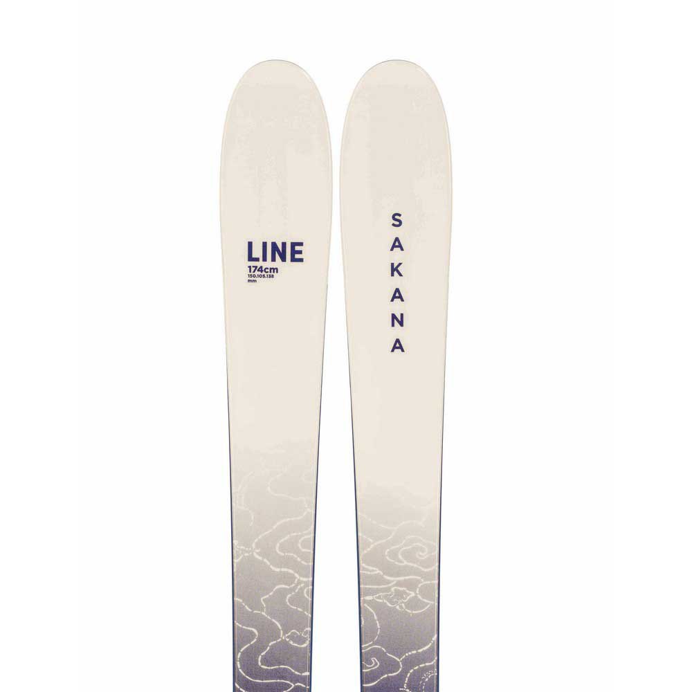 Line Sakana Alpine Skis Blanc,Bleu 166