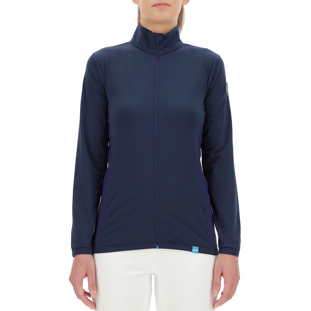 Uyn Charm 2nd Full Zip Sweatshirt Bleu L Femme