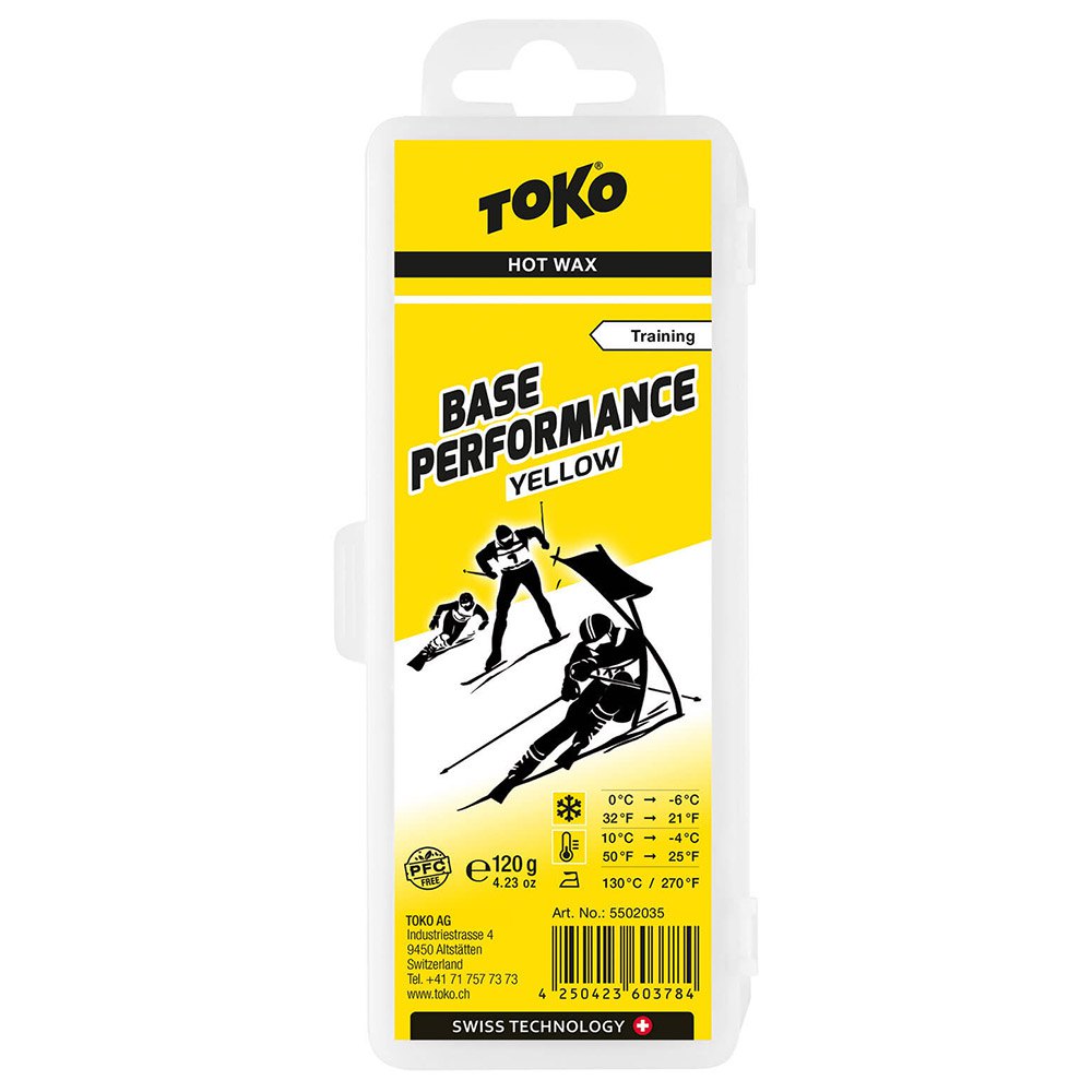 Toko Base Performance 120 G Soft Wax Jaune,Blanc