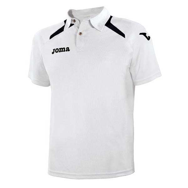Joma Polo à Manches Courtes Champion Ii 4 Years White / Black
