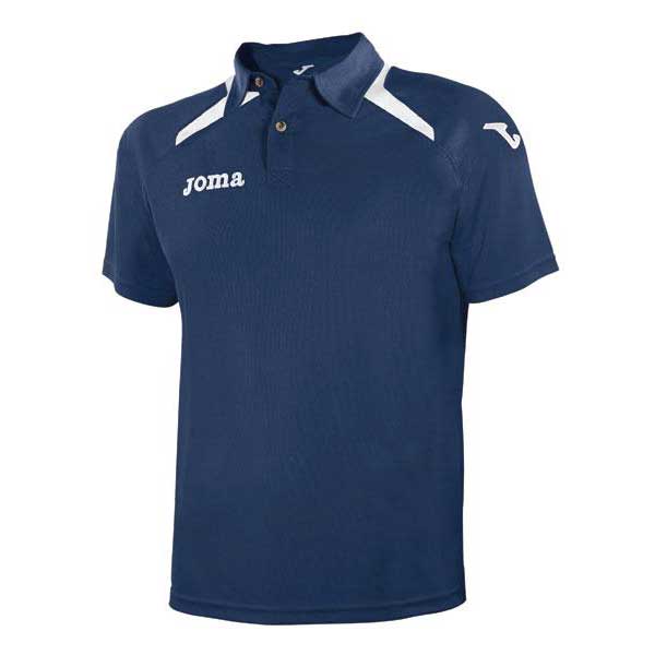 Joma Polo à Manches Courtes Champion Ii 6 Years Navy / White