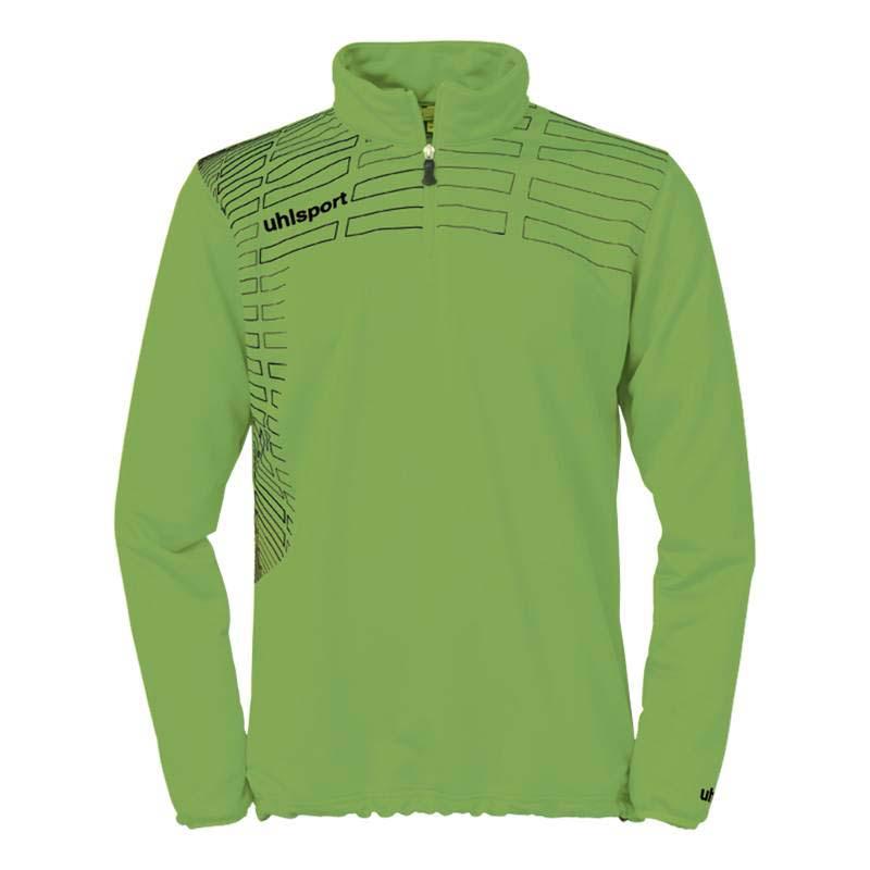 Uhlsport Sweat-shirt Match 2XS-XS Green Flash / Black