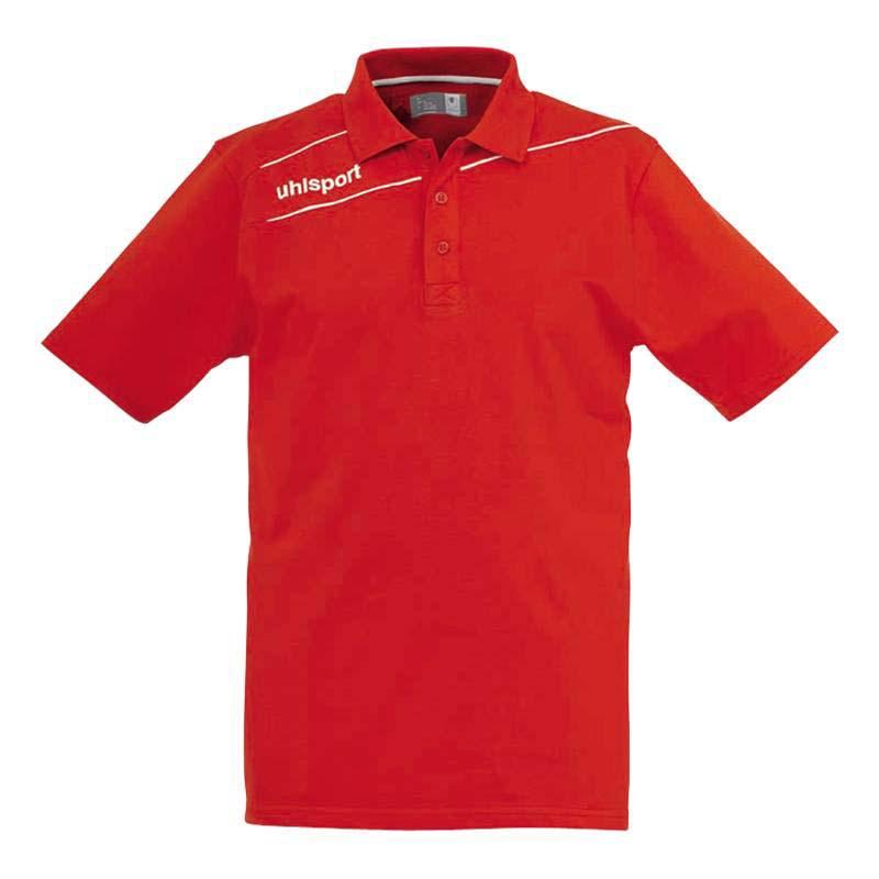 Uhlsport Stream 3.0 Short Sleeve Polo Shirt Rouge 3XL Homme