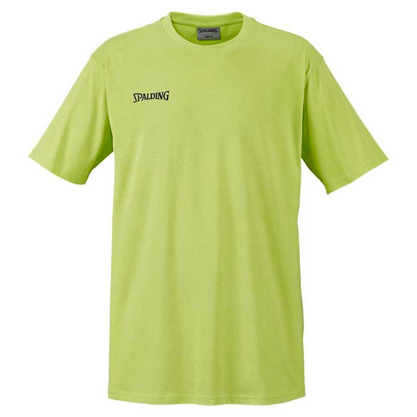 Spalding T-shirt à Manches Courtes Flash 2XS Green