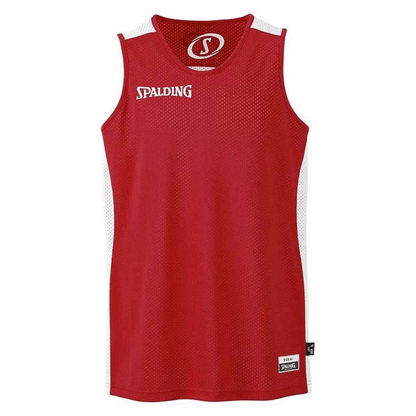 Spalding Essential Reversible Sleeveless T-shirt Rouge 2XS-XS