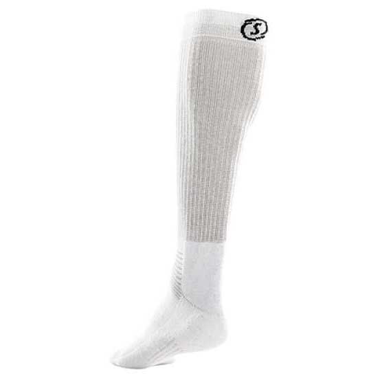 Spalding High Cut 2 Pairs Socks Blanc EU 36-40 Homme