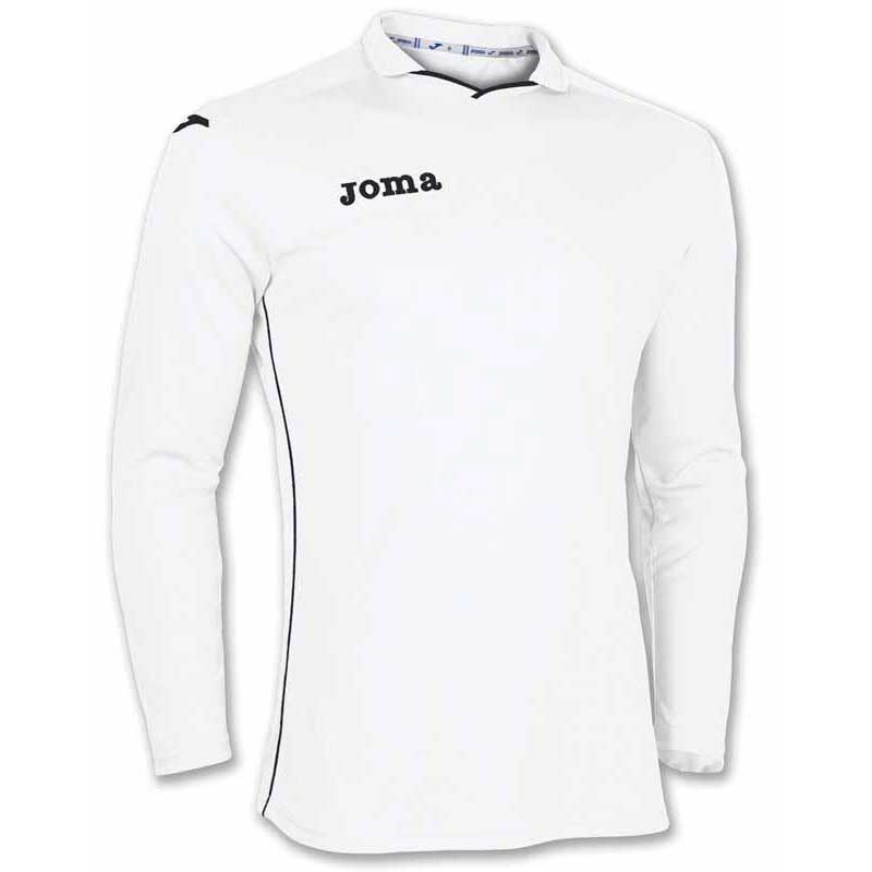 Joma T-shirt Manches Longues Rival 4-6 Years White