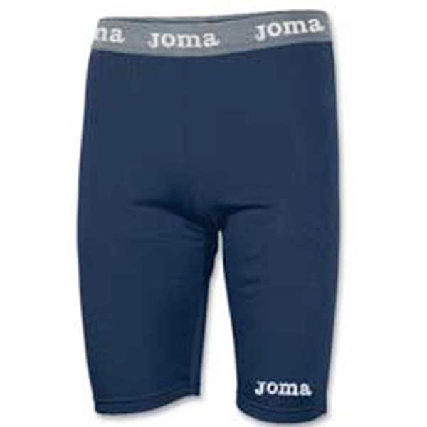 Joma Warm Fleece Short Tight Bleu M Homme