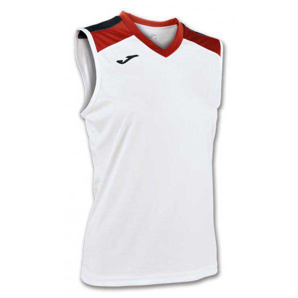 Joma T-shirt Sans Manches Aloe Volley L Red