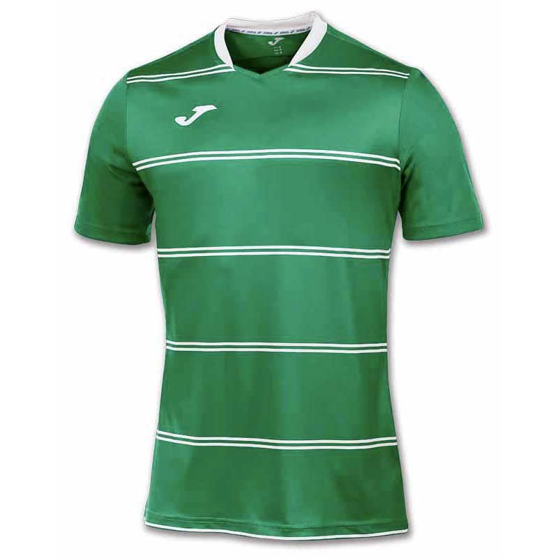 Joma T-shirt à Manches Courtes Standard 4-6 Years Green Stripes