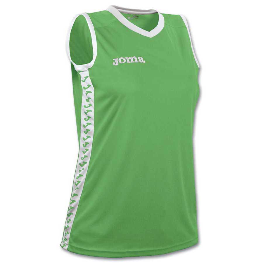 Joma T-shirt Sans Manches Emir L Green / White