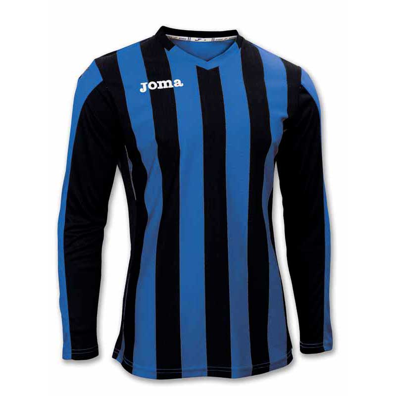 Joma Copa Long Sleeve T-shirt Bleu,Noir 2XL-3XL
