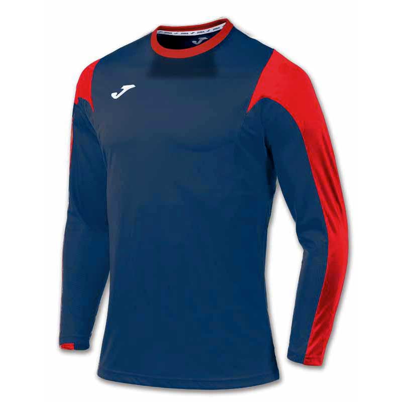 Joma T-shirt Manches Longues Estadio 4-6 Years Navy / Red
